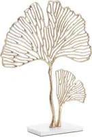 Light & Living ornament aluminium leaf 36x10x48cm goud - afbeelding 2