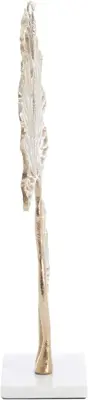 Light & Living ornament aluminium leaf 36x10x48cm goud - afbeelding 3