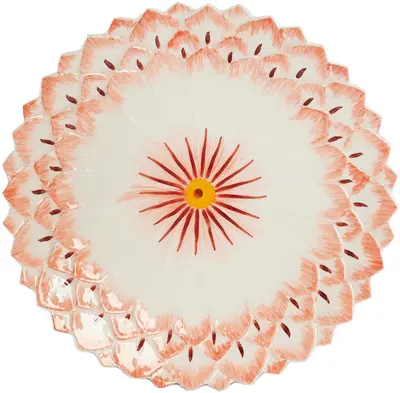 Light & Living ornament aluminium tejado 34x34x4.5cm roze - afbeelding 1