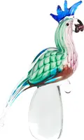 Light & Living ornament glas parrot 12x7.5x25cm groen - afbeelding 2