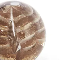 Light & Living ornament glas sael 8x8cm bruin, crème - afbeelding 2