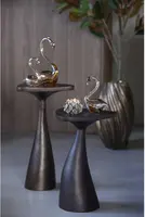 Light & Living ornament glas swan 12x7x17cm bruin - afbeelding 3