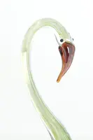 Light & Living ornament glas swan 17x9.5x29cm groen - afbeelding 2