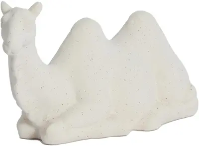 Light & Living ornament keramiek camel 26x10x15cm crème - afbeelding 2