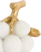 Light & Living ornament kunststof jagody 16.5x11x11.5cm brons - afbeelding 2
