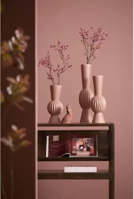 Light & Living ornament kunststof papegaai 10.5x9.5x16cm donkerroze - afbeelding 3