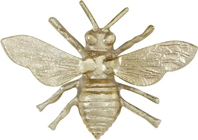 Light & Living ornament metaal bee 20x16x7.5cm goud - afbeelding 1
