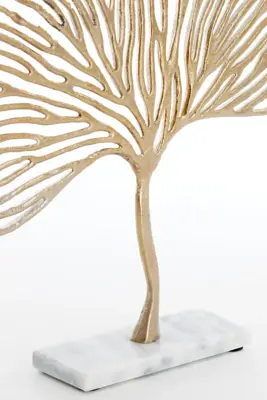 Light & Living ornament metaal leaf 36x6x39cm goud - afbeelding 4