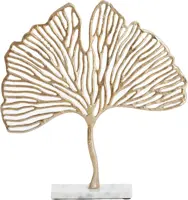 Light & Living ornament metaal leaf 36x6x39cm goud - afbeelding 1