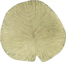 Light & Living ornament metaal leaf 44x44x0cm goud - afbeelding 1