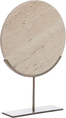 Light & Living ornament metaal moreno 35x10x51.5cm zand - afbeelding 2