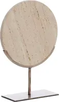 Light & Living ornament steen moreno 25.5x10x38.5cm zand - afbeelding 2