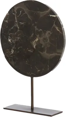 Light & Living ornament steen moreno 35x10x51.5cm donkerbruin - afbeelding 2