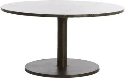 Light & Living salontafel metaal pazo 76x36cm bruin  - afbeelding 1