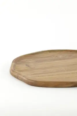 Light & Living schaal acaciahout robinia 0x1.5cm bruin - afbeelding 3