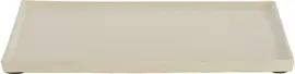 Light & Living schaal aluminium maes 29.5x29.5x1.5cm crème - afbeelding 1