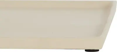 Light & Living schaal aluminium maes 29.5x29.5x1.5cm crème - afbeelding 4