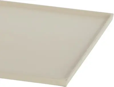 Light & Living schaal aluminium maes 29.5x29.5x1.5cm crème - afbeelding 3