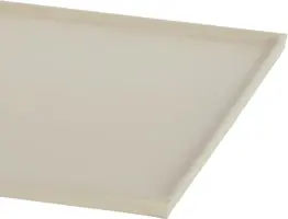Light & Living schaal aluminium maes 29.5x29.5x1.5cm crème - afbeelding 3