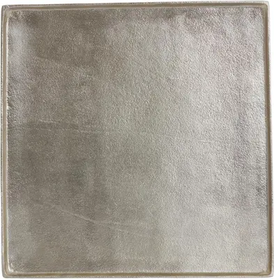 Light & Living schaal aluminium maes 39.5x39.5x1.5cm licht goud - afbeelding 2