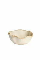 Light & Living schaal keramiek gaspar 26x10.5cm crème - afbeelding 1