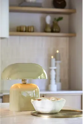 Light & Living schaal keramiek gaspar 26x10.5cm crème - afbeelding 3