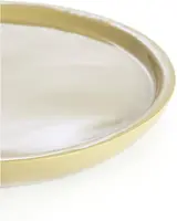 Light & Living schaal metaal ada 42x5cm taupe - afbeelding 3