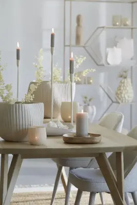 Light & Living schaal metaal anzio 33x32x6.5cm crème - afbeelding 4