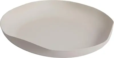Light & Living schaal metaal anzio 44x43.5x7cm crème - afbeelding 2