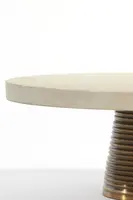 Light & Living schaal steen esma 33x12cm wit - afbeelding 3