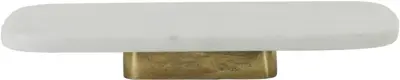Light & Living schaal steen labade 36x16.5x5cm wit - afbeelding 1