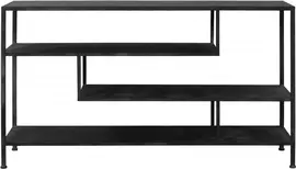 Light & Living side table 140x35x80,5 cm ylaya antiek zwart - afbeelding 2