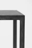 Light & Living side table 140x35x80,5 cm ylaya antiek zwart - afbeelding 3