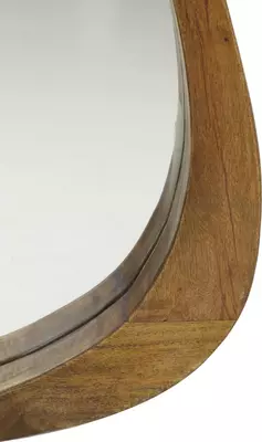 Light & Living spiegel hout sonora 80x70cm bruin - afbeelding 5