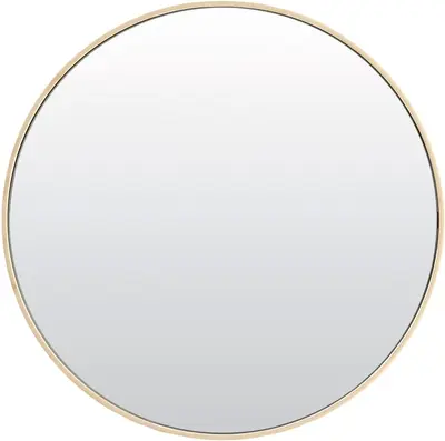 Light & Living spiegel metaal espejo 40cm crème - afbeelding 1