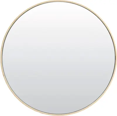 Light & Living spiegel metaal espejo 70cm crème - afbeelding 1