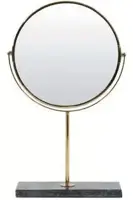 Light & Living spiegel metaal riesco 24x9cm groen, goud - afbeelding 1