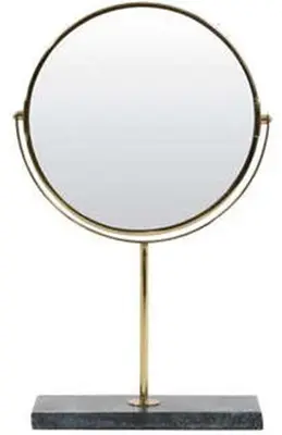 Light & Living spiegel metaal riesco 24x9cm groen, goud - afbeelding 1