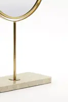 Light & Living spiegel steen riesco 24x9cm wit - afbeelding 5