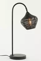 Light & Living tafellamp 27x20x61 cm alvaro mat zwart - afbeelding 2