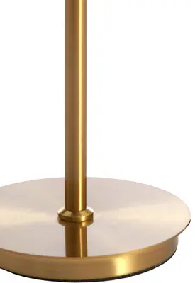 Light & Living tafellamp glas medina smoke 20x43cm goud, transparant - afbeelding 3