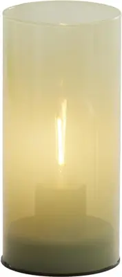 Light & Living tafellamp glas vazolla 7x15cm mint groen - afbeelding 2