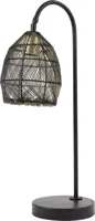 Light & Living tafellamp metaal meya 23x18x60cm zwart, goud - afbeelding 2