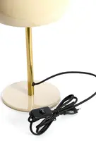 Light & Living tafellamp metaal surin 22x34cm licht grijs - afbeelding 3