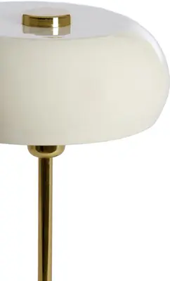 Light & Living tafellamp metaal surin 26x47cm crème - afbeelding 2