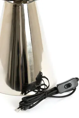Light & Living tafellamp metaal surrina 31x49cm zilver - afbeelding 3