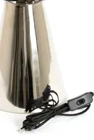 Light & Living tafellamp metaal surrina 31x49cm zilver - afbeelding 3
