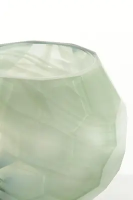 Light & Living theelichthouder glas eliza 12x10cm groen - afbeelding 2