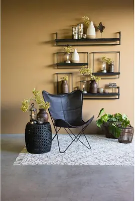 Light & Living theelichthouder glas emilio 10x10cm koper - afbeelding 2