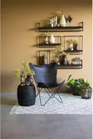 Light & Living theelichthouder glas emilio 10x10cm koper - afbeelding 2